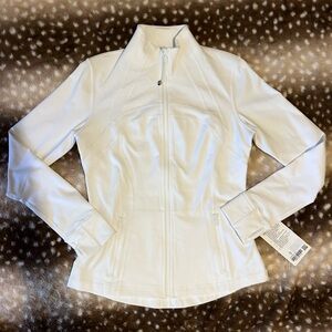 White Lululemon Define Jacket Luon Size 10
